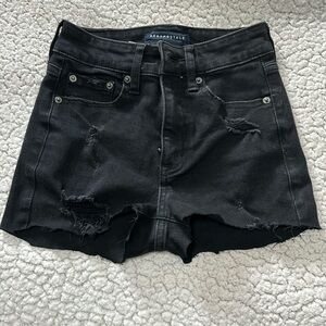 High-Rise Aeropostale Jean Shorts